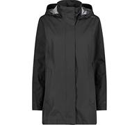 CMP - Giacca Donna con Cappuccio con Bottoni a Pressione, Nero, XL