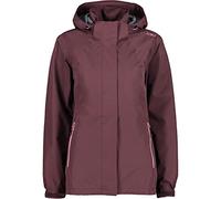 CMP - Giacca Donna Con Zip e Cappuccio traspirante, Plum, M