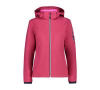 CMP Giacca Donna in Softshell con Cappuccio Staccabile Sangria 40 IT Rosa