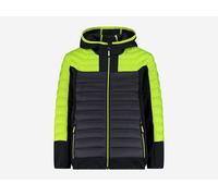 CMP - Giacca ibrida da bambino con cappuccio fisso, Acido, 98