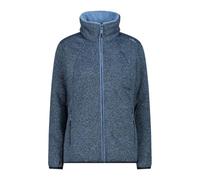 CMP Giacca ibrida da donna in Knit tech ed High Loft, 34H2976 (IT, Numero, 44, Regular, Regular, Niagara/Blue)