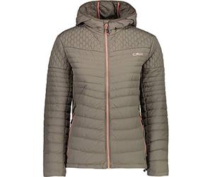 CMP Giacca Imbottita con Cappuccio, Donna, Wood, 50