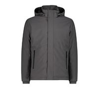 CMP Giacca imbottita da uomo in softshell Con Cappuccio Removibile