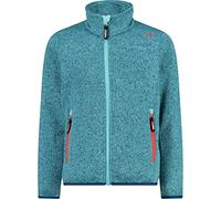CMP - Giacca in Knit-Tech da bambini, Acqua-Campari, 98