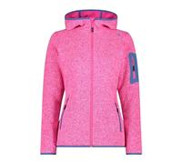 CMP - Giacca in Knit-Tech da Donna con Cappuccio Fisso, Fuxia-Provenza, 50