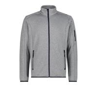CMP - Giacca in Knit-Tech da Uomo, Glacier-Cemento, 46