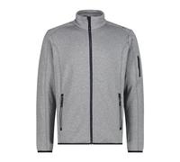 CMP - Giacca in Knit-Tech da Uomo, Glacier-Cemento, 54