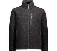 CMP Giacca in Lana Wooltech, Uomo, Carbone Mel, 58, Carbone Mel.