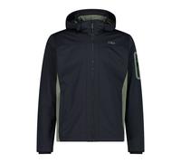 CMP Giacca in Light Softshell con cappuccio staccabile Antracite/Salvia da Uomo 54 IT Grigio