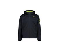 CMP Giacca in Light Softshell con cappuccio staccabile da uomo