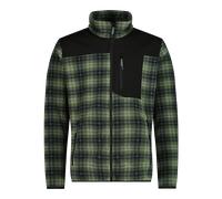 CMP Giacca in pile Artic Fleece Nero/Alpine da Uomo 52 IT Green