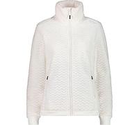 CMP Giacca In Pile Highloft da Donna, Bianco (B.Co Gesso), 48