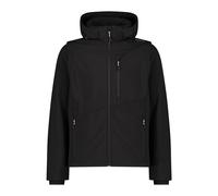 CMP Giacca in Softshell con maniche staccabili Nera da Uomo 58 IT Nero