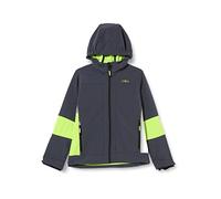 CMP Giacca In Softshell da Bambini, Titanio-Acido, 128