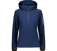 CMP Giacca In Softshell Da Donna Con Cappuccio Removibile, Blue, 3XL