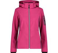 CMP Giacca In Softshell Da Donna Con Cappuccio Removibile, Fucsia, XS