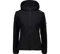 Giubbino CMP FullZip Hood Softshell nero donna - 3XL