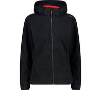 Cmp Zip Hood 32a1416 Softshell Jacket Nero XL Donna