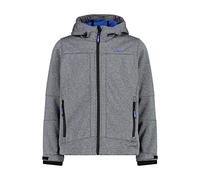 CMP Giacca In Softshell Melange Da Bambini Con Cappuccio Fisso Giacca in Softshell Melange da bambini con cappuccio fisso Unisex - Bambini e ragazzi