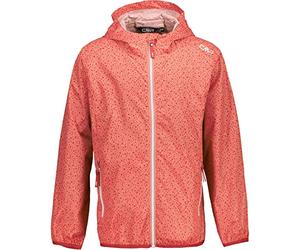 CMP - Giacca Kid G con Cappuccio Antipioggia, Corallo, 110