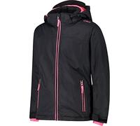 CMP - Giacca Kid G con cappuccio con bottoni a pressione, Antracite, 98