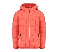 CMP - Giacca Kid G con cappuccio fisso, Red Fluo, 176