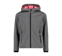 Cmp Fix Hood 3a29385n-m Softshell Jacket Grigio 16 Years Ragazzo