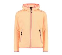 CMP - Giacca Kid G con cappuccio fisso, Melone-Pesca-Bianco, 140