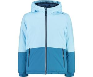CMP Giacca Kid G con Cappuccio Fisso Unisex - Bambini e Ragazzi, Anice Z1, 152