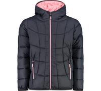 CMP Giacca Kid G con Cappuccio Fisso Unisex - Bambini e Ragazzi, Antracite, 110