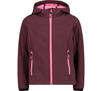 CMP Giacca Kid G con Cappuccio Fisso Unisex - Bambini e Ragazzi, Plum, 176