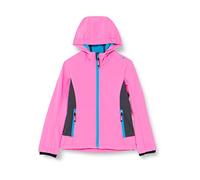 CMP Giacca Kid G Con Cappuccio Fisso Unisex - Bambini e ragazzi, Purple Fluo-Titanio, 116