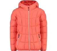 CMP Giacca Kid G con Cappuccio Fisso Unisex - Bambini e Ragazzi, Red Fluo, 152