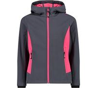 CMP Giacca Kid G Con Cappuccio Fisso Unisex - Bambini e ragazzi, Titanio-Fuxia 5N, 164
