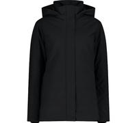 CMP Giacca Lunga da Donna con Cappuccio E Zip, Imbottita