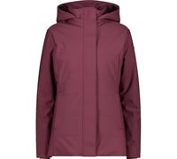 CMP Giacca Lunga da Donna con Cappuccio E Zip, Imbottita