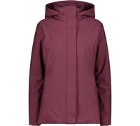 CMP Giacca Lunga da Donna con Cappuccio E Zip, Imbottita