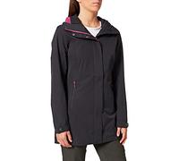 CMP - Giacca lunga elasticizzata da donna con cappuccio fisso, Antracite, 46
