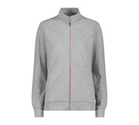 CMP - Giacca Melange Elasticizzata da Donna, Grigio Mel.-P.Fluo, 46