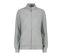 CMP - Giacca Melange Elasticizzata da Donna, Grigio Mel.-P.Fluo, 48