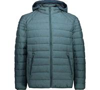 CMP Giacca melange idrorepellente con imbottitura 3M Thinsulate, Uomo, Petrolio Mel, 58, Petrolio Mel.