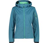 CMP - Giacca melange in light softshell da donna con cappuccio removibile, Bottle Light Mel., 44