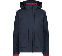 CMP Giacca multifunzionale 3 in 1 da donna con strato interno staccabile in piumino sintetico, 35Z1456D (IT, Testo, M, Regular, Regular, Titanio)