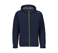 CMP Giacca Pioggia In Poliestere Antistrappo Da Bambini, Giacca Unisex - Bambini e ragazzi, Black Blue 84, 104