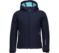 Giacca impermeabile da donna con cappuccio e zip CMP Noir 5 anni