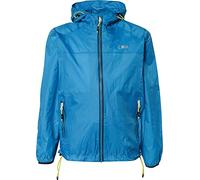 CMP Giacca Pioggia In Poliestere Antistrappo Da Bambini, Giacca Unisex - Bambini e ragazzi, Cyano, 128