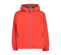 CMP Giacca Pioggia In Poliestere Antistrappo Da Bambini, Giacca Unisex - Bambini e ragazzi, Fire, 116
