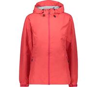 CMP Giacca Pioggia In Poliestere Antistrappo da Donna, Corallo, S