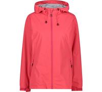 CMP Giacca Pioggia In Poliestere Antistrappo da Donna, Corallo, XXS