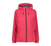 CMP Giacca Pioggia in Poliestere Antistrappo da Donna, Fragola, XS